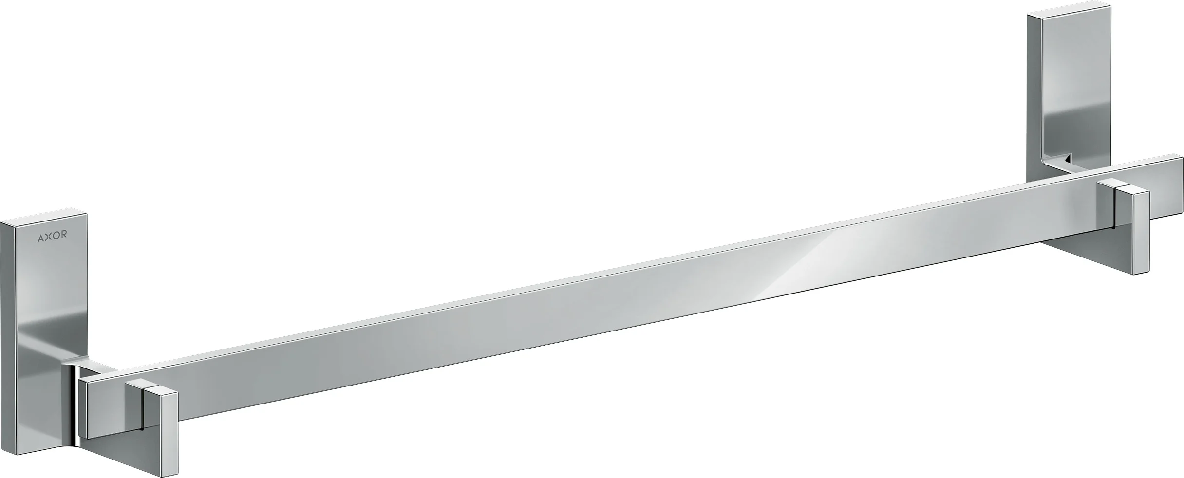 Hansgrohe AXOR Universal Rectangular Badetuchhalter 600 mm, Chrom, 640 mm Länge Hansgrohe AXOR Universal Rectangular Badetuchhalter 600 mm, Chrom, 640 mm Länge