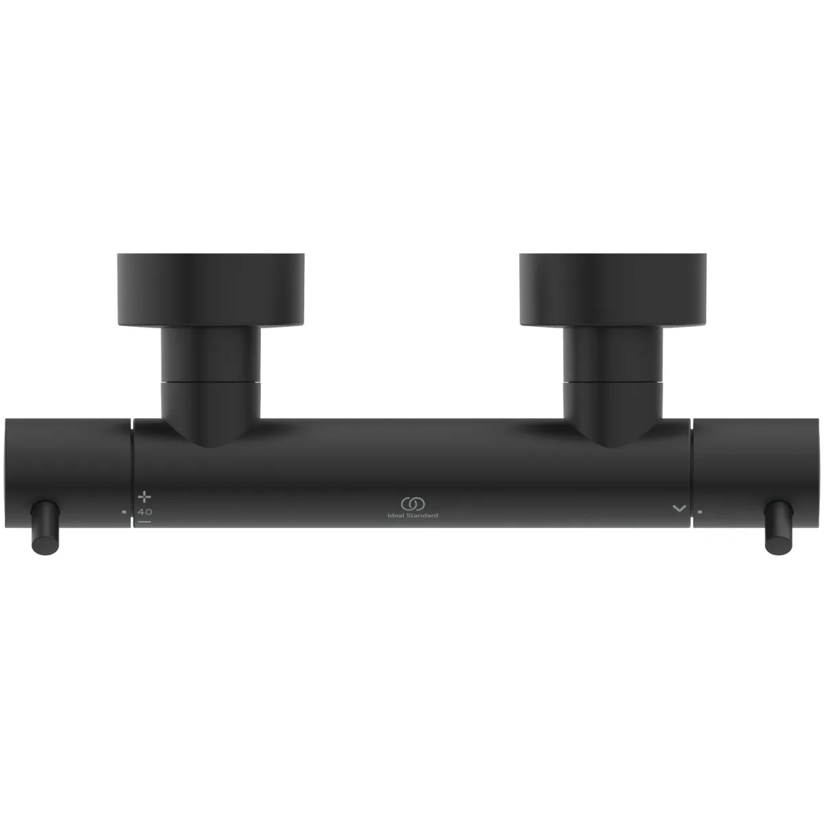 Ideal Standard Brausethermostat Aufputz Ceratherm T125 Pin-Griffe Silk Black Ideal Standard Brausethermostat Aufputz Ceratherm T125 Pin-Griffe Silk Black