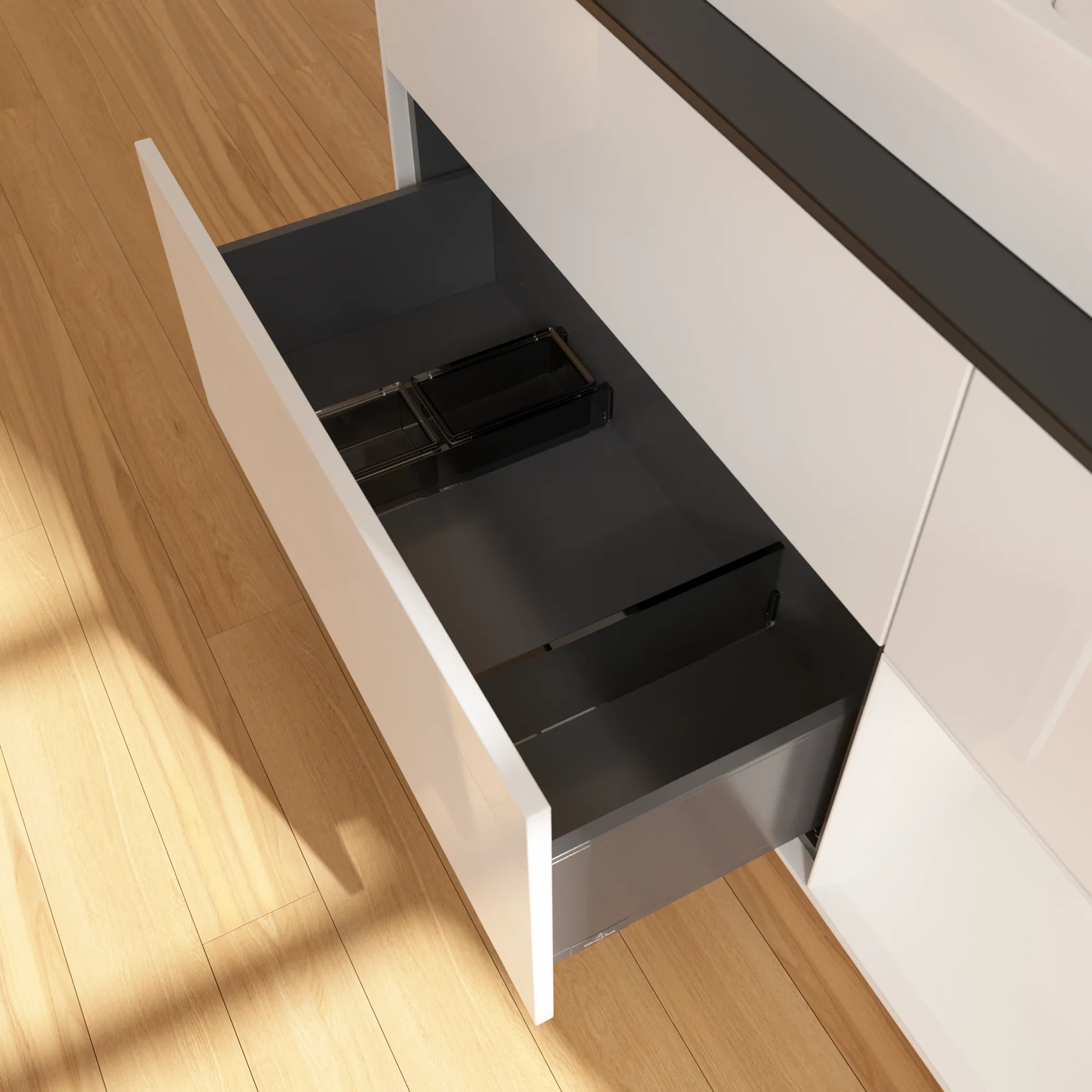 Villeroy & Boch Waschtischunterschrank „Finion“ für Schrankwaschtisch 1200 × 603 × 501 mm Glossy White Lacquer, für Becken mittig Villeroy & Boch Waschtischunterschrank „Finion“ für Schrankwaschtisch 1200 × 603 × 501 mm Glossy White Lacquer, für Becken mittig