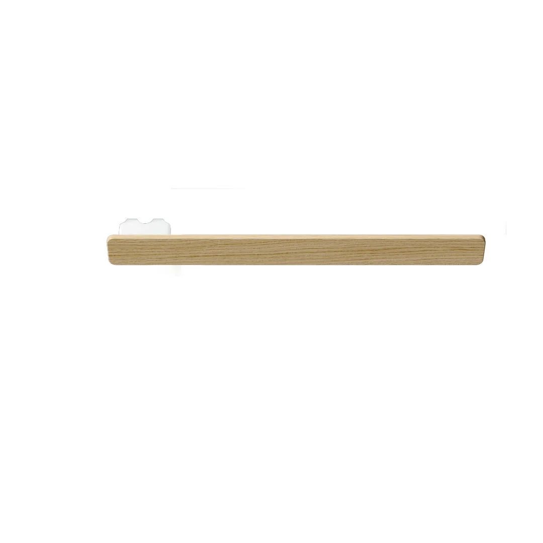Kermi Handtuchbügel für „Pio® plus“ 35 cm in Eiche hell, geölt Kermi Handtuchbügel für „Pio® plus“ 35 cm in Eiche hell, geölt