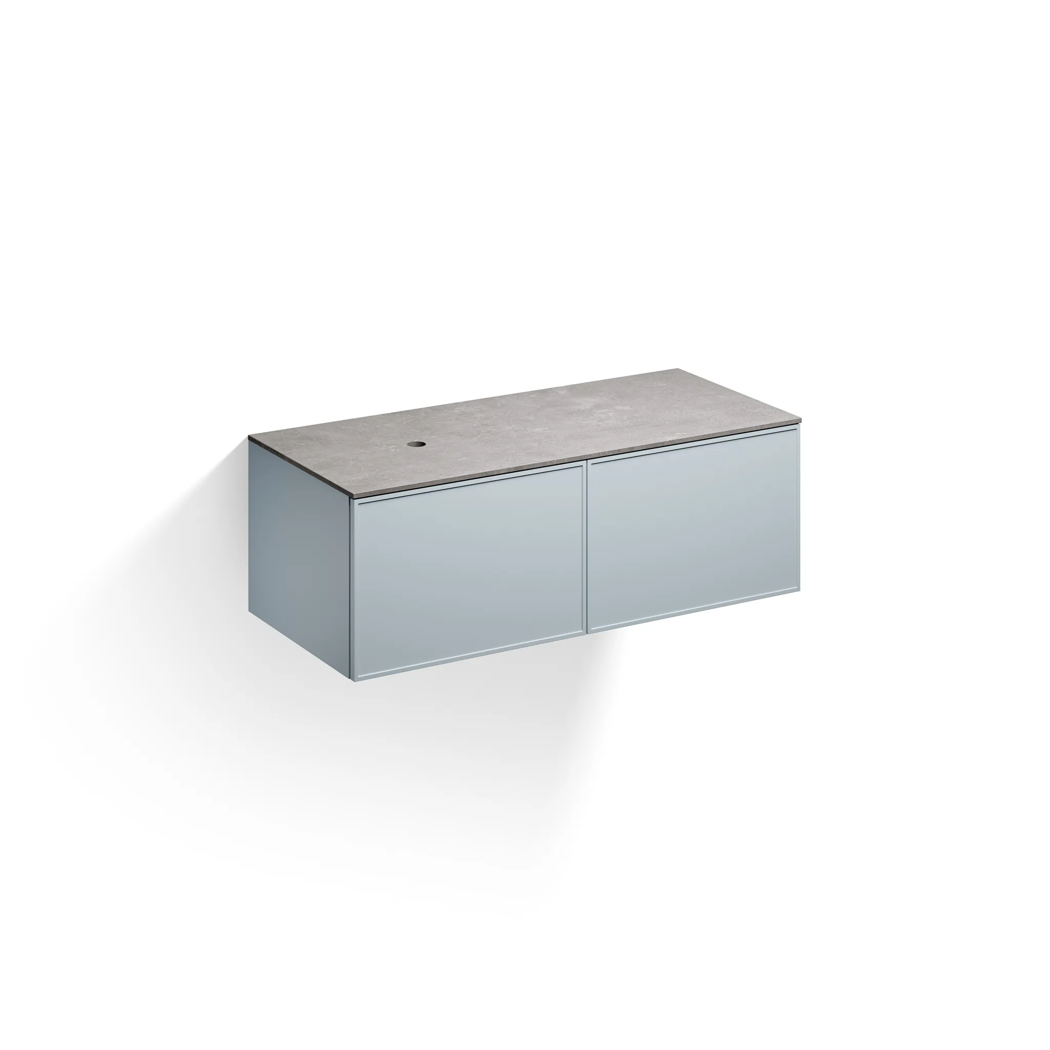 Alape Möbelmodul Arkta 1200x400 NY Silk/Türkisgrau