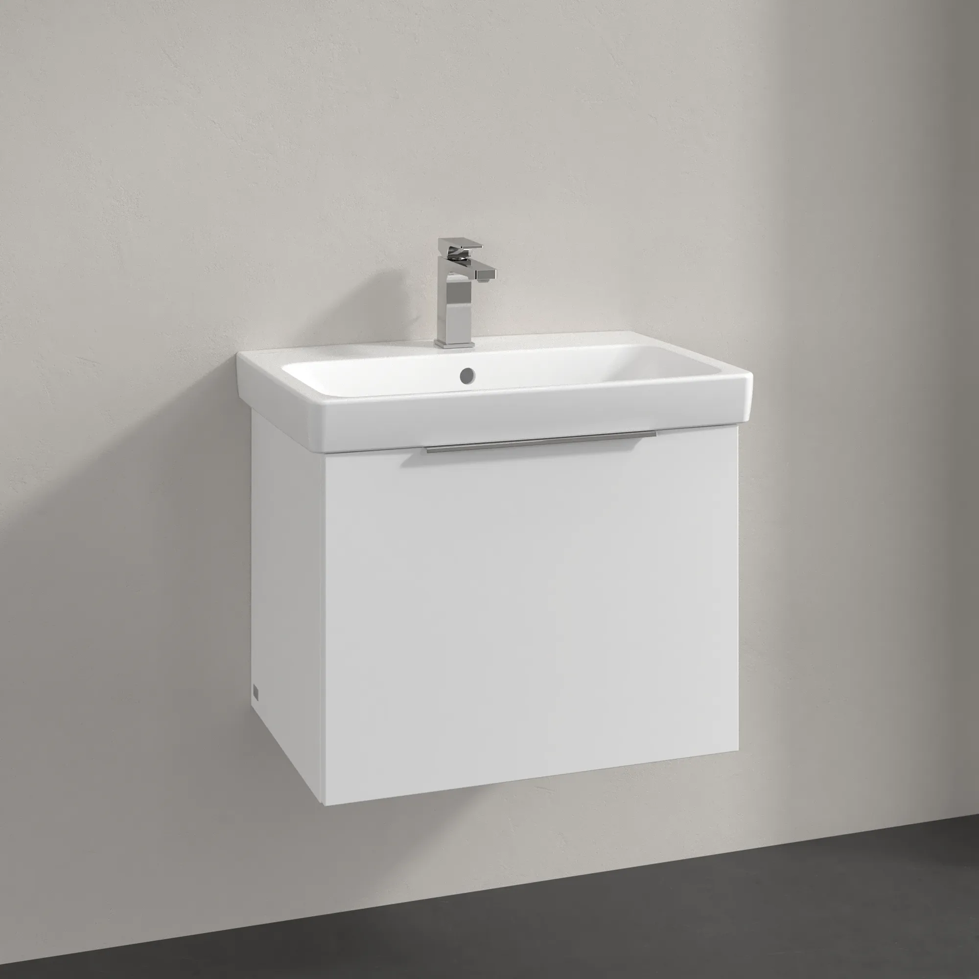 Villeroy & Boch Waschtischunterschrank „Architectura“ 600 × 470 mm Weiß Matt Villeroy & Boch Waschtischunterschrank „Architectura“ 600 × 470 mm Weiß Matt