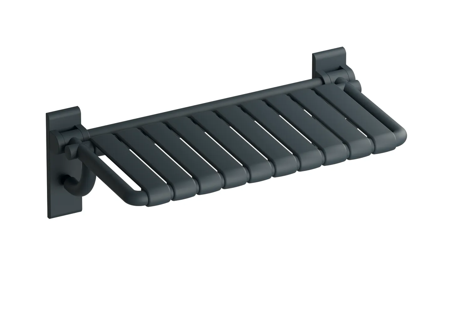 Duschklappsitz „Serie 801“ in Anthrazitgrau Duschklappsitz „Serie 801“ in Anthrazitgrau