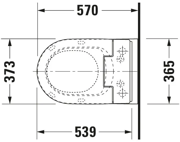 Duravit WC-Sitz mit Unterdusche (elektrisch) „SensoWash® Slim“