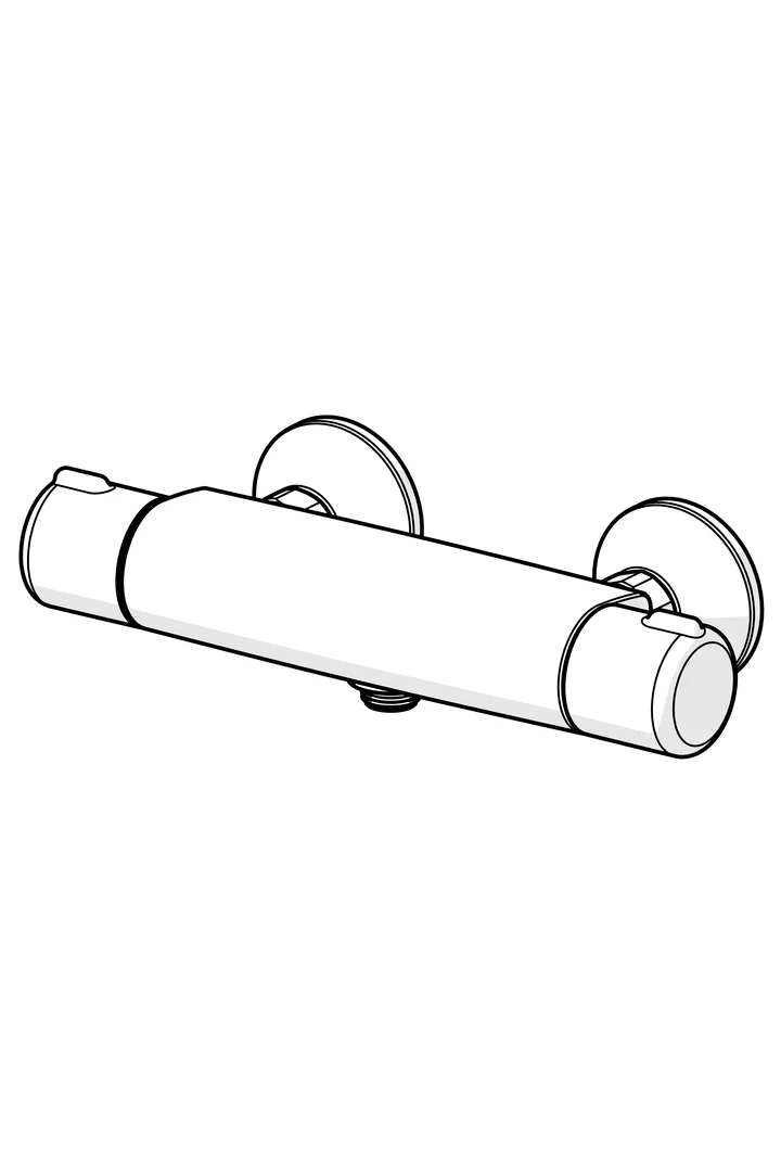 HansaMICRA Duscharmatur Hansamicra 2017 Chrom 9 L/min DN15 HansaMICRA Duscharmatur Hansamicra 2017 Chrom 9 L/min DN15