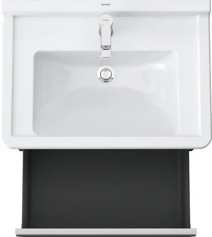 Duravit Waschtischunterschrank wandhängend „Ketho“ 65 × 41 × 45,5 cm Graphit Matt