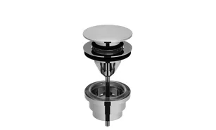 Dornbracht Ablaufgarnitur mit Druckverschluss SERIENNEUTRAL 1 1/4" Dark Bronze gebürstet PVD - nur für Becken mit Überlauf geeignet