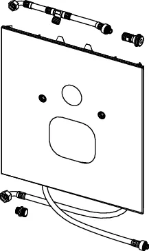 TECElux WC-Glasplatte für Duravit SensoWash C Glas schwarz TECElux WC-Glasplatte für Duravit SensoWash C Glas schwarz