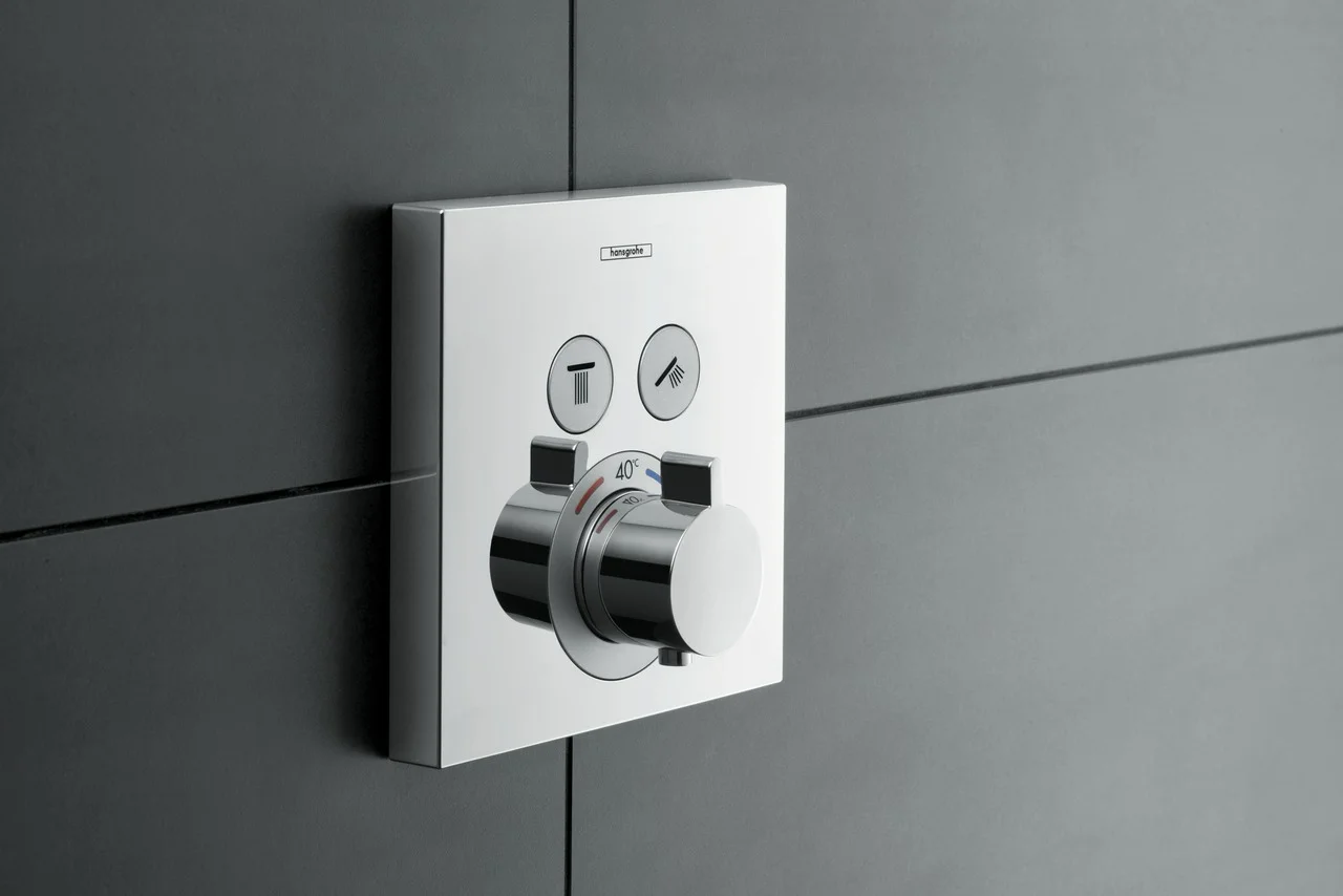 Hansgrohe AXOR ShowerSolutions Kopfbrause 250 2jet Deckenmontage Chrom