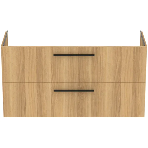 Ideal Standard i.life A Möbelwaschtischunterschrank Eiche Natur 1200x440x630 mm 2 Auszüge Softclose