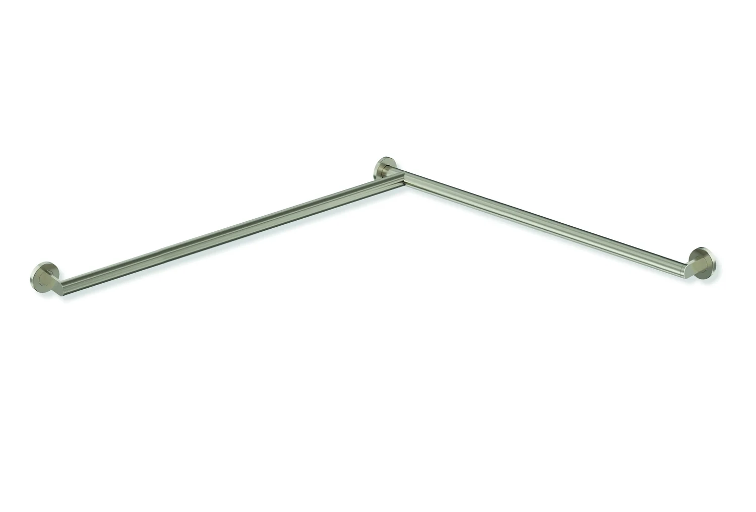 HEWI System 900 Duschhandlauf, Edelstahl, PVD nickel gebü., links, 947mm, WR HEWI System 900 Duschhandlauf, Edelstahl, PVD nickel gebü., links, 947mm, WR