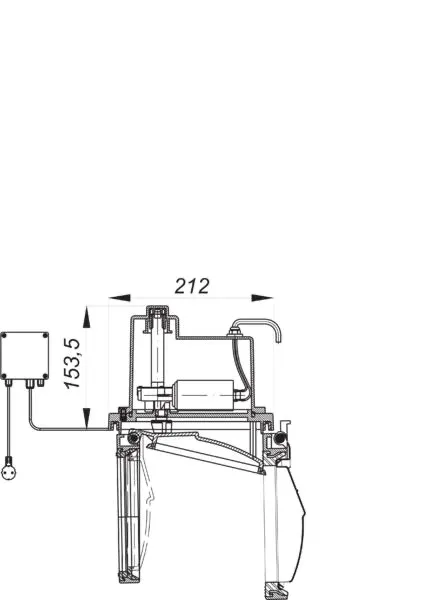 Umbausatz Stausafe F, DN 150