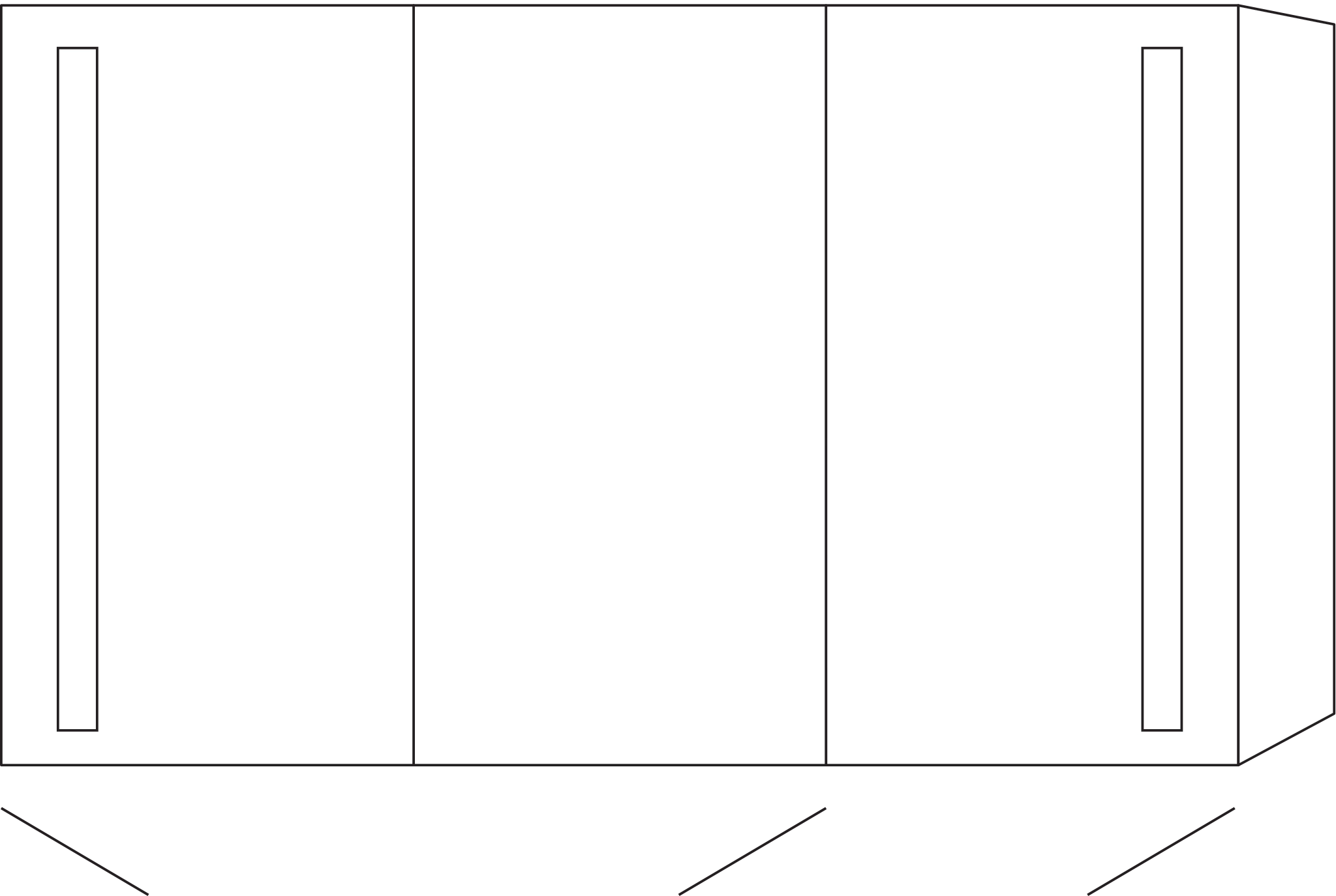 Sanipa Wandvorbau Spiegelschrank „Alex“ 1200 × 750 × 172 mm Anschlag rechts, rechts, Anschlag rechts Sanipa Wandvorbau Spiegelschrank „Alex“ 1200 × 750 × 172 mm Anschlag rechts, rechts, Anschlag rechts