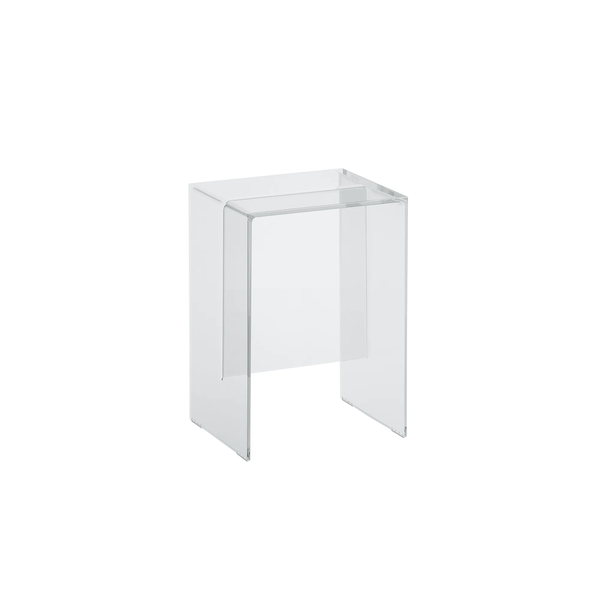 Laufen Hocker Kartell Laufen 330x280x465 kristallklar Laufen Hocker Kartell Laufen 330x280x465 kristallklar