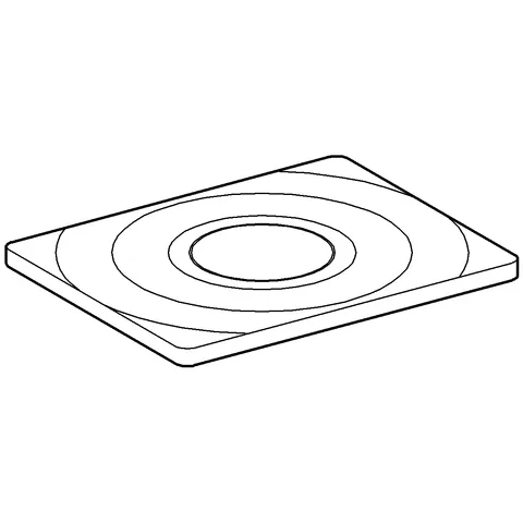 Grohe Surf WC-Betätigung 37063, Abdeckplatte 156x197mm, Druckknopfbetätigung, chrom Grohe Surf WC-Betätigung 37063, Abdeckplatte 156x197mm, Druckknopfbetätigung, chrom