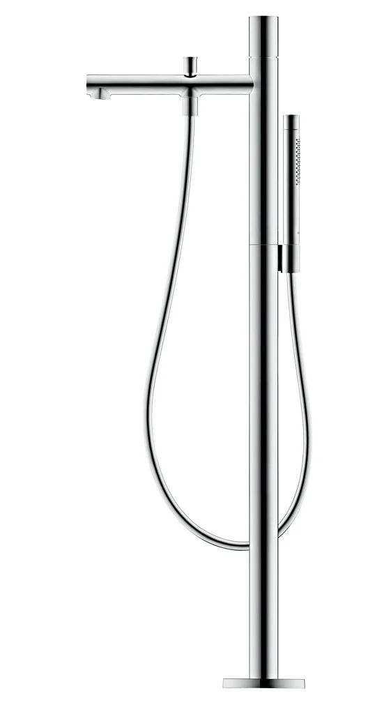 Hansgrohe AXOR Uno Wannenmischer bodenstehend, Chrom, Ausladung 244 mm