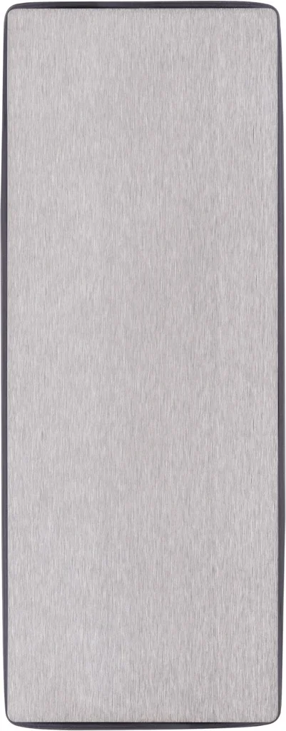 Hansgrohe AXOR MyEdition Trägerplatte 245, Edelstahl, abnehmbar, mit Gummidichtung