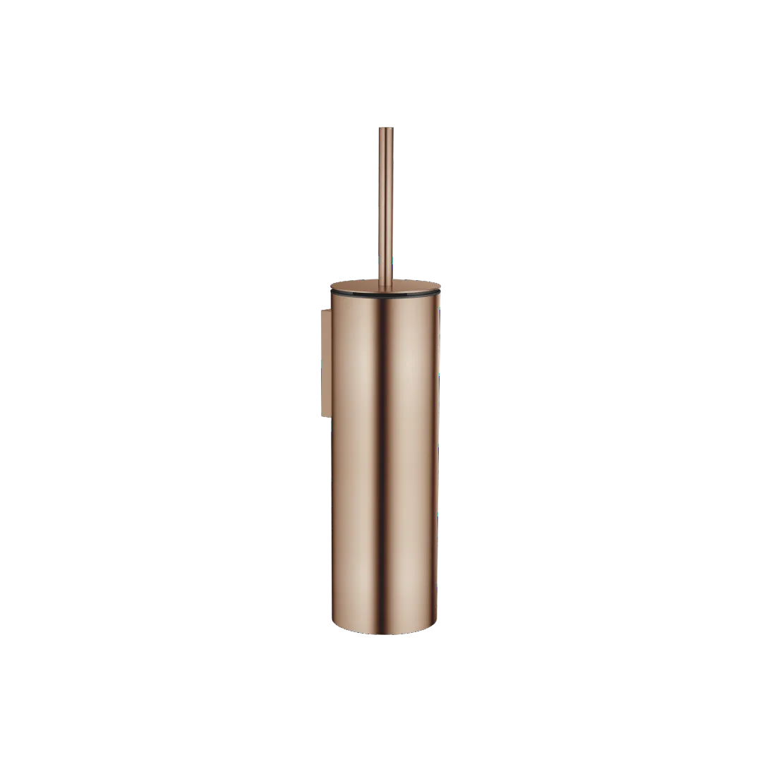 Dornbracht Toiletten-Bürstengarnitur Wandmodell SERIENSPEZIFISCH Bronze gebürstet, mattschwarz, Breite 100 mm, Höhe 456 mm, Ausladung 110 mm