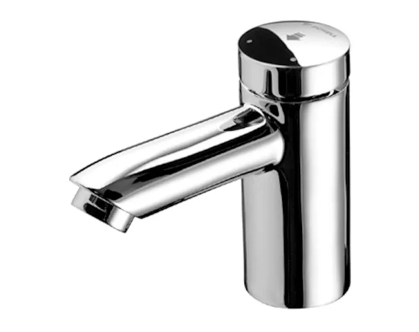 Standventil PETIT SC, HD-M - Hochdruck Mischwasser, Selbstschluss, 2x G 3/8 IG, chrom
