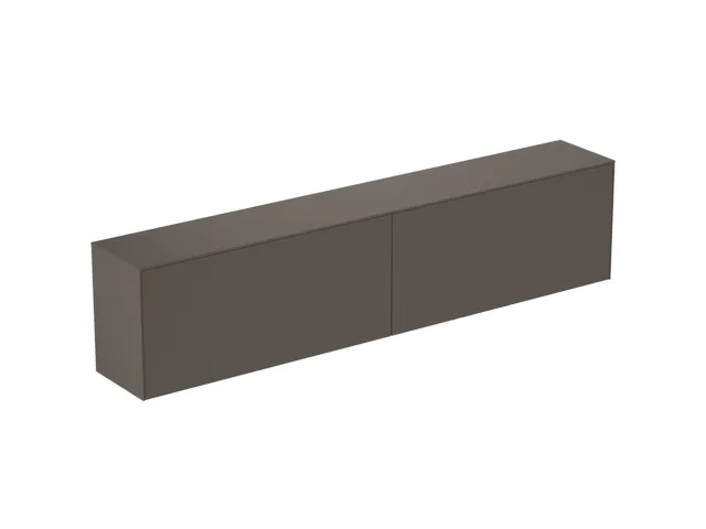 Ideal Standard Conca Waschtischplatte ohne Ausschnitt, Anthrazit, 2387x373mm Ideal Standard Conca Waschtischplatte ohne Ausschnitt, Anthrazit, 2387x373mm