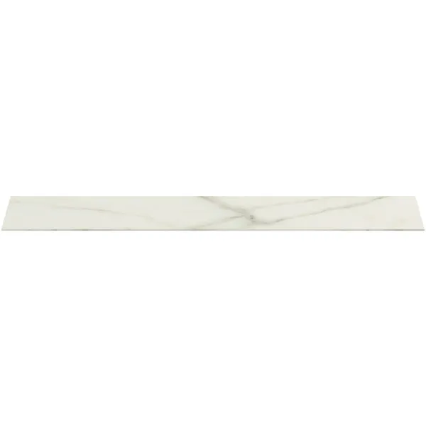 Waschtischplatte Conca, aus Keramik, 1587x373x6mm, Marmor Noir Desir
