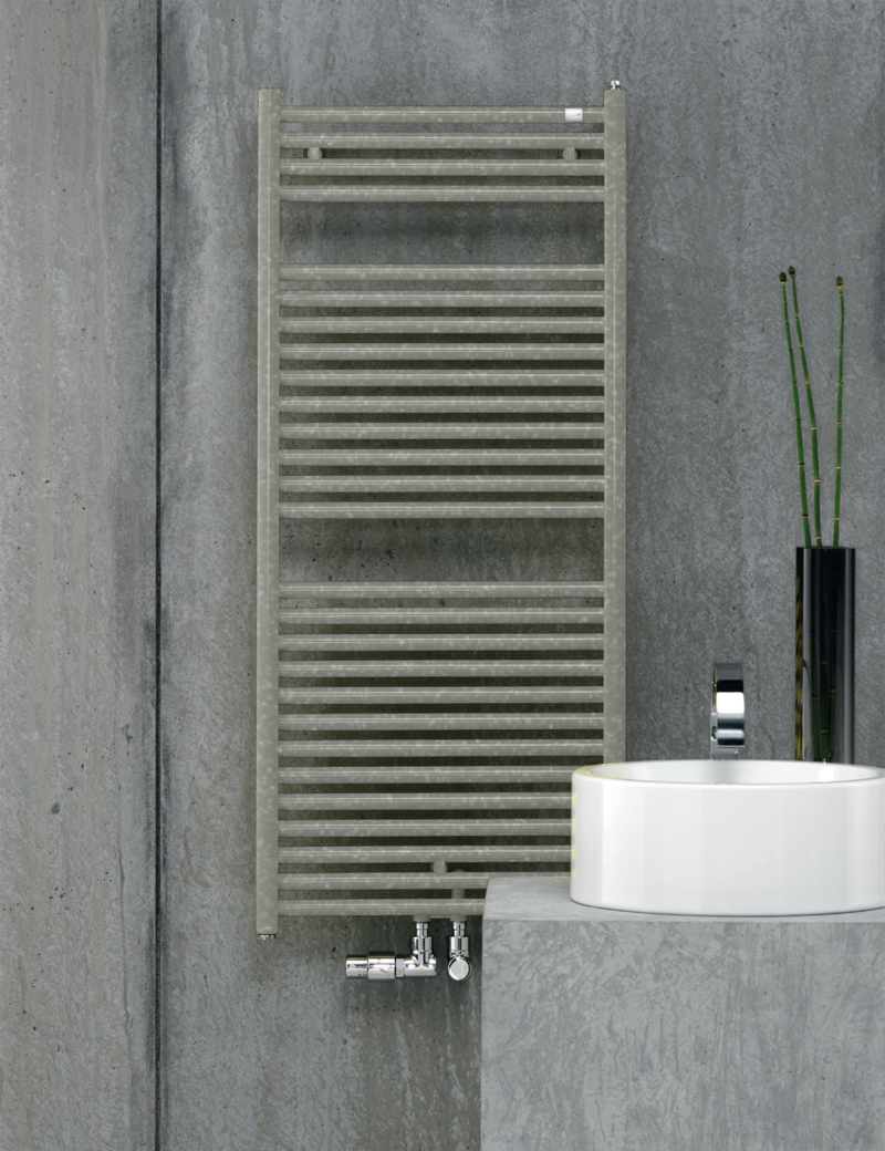 Zehnder Troja TG-180-050-05 Design-Heizkörper 1760x35x500 Inox Look