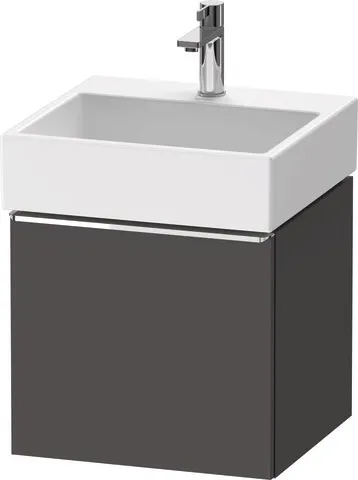 Duravit Waschtischunterschrank wandhängend „D-Neo“ 48,4 × 44 × 44,2 cm Graphit Matt