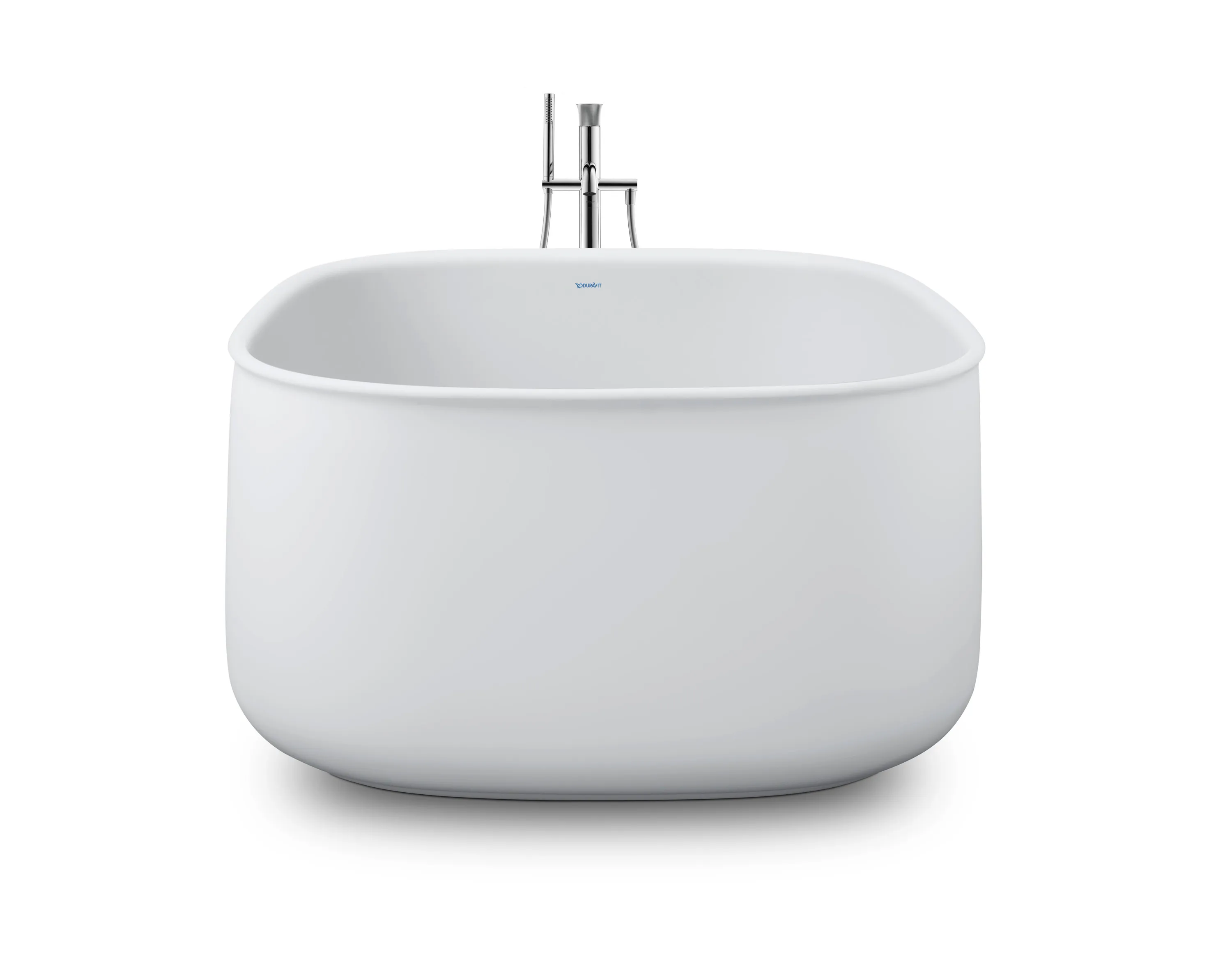 Duravit Badewanne „Zencha“ freistehend quadrat 1250 × 1250 mm in Weiß (matt) Duravit Badewanne „Zencha“ freistehend quadrat 1250 × 1250 mm in Weiß (matt)