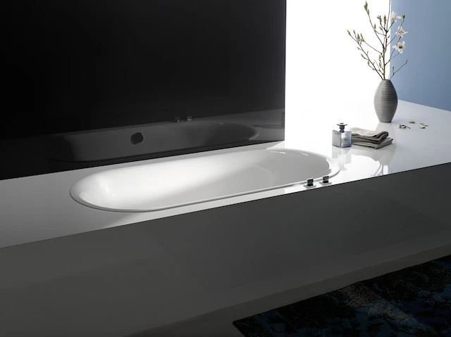 Bette Badewanne „BetteLux Oval“ oval 180 × 80 cm in Ägäis, /