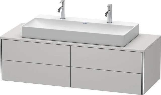 Duravit Waschtischunterschrank wandhängend „XSquare“ 140 × 40 × 54,8 cm Duravit Waschtischunterschrank wandhängend „XSquare“ 140 × 40 × 54,8 cm