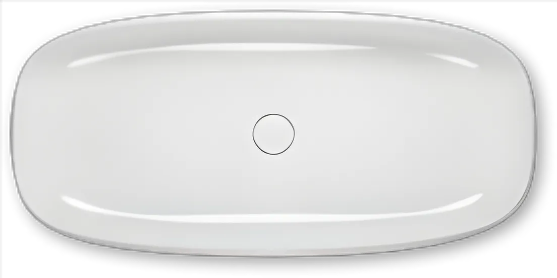 repaBAD Aufsatzwaschtisch „Seed“ 915 × 440 × 125 mm in Weiß Matt repaBAD Aufsatzwaschtisch „Seed“ 915 × 440 × 125 mm in Weiß Matt