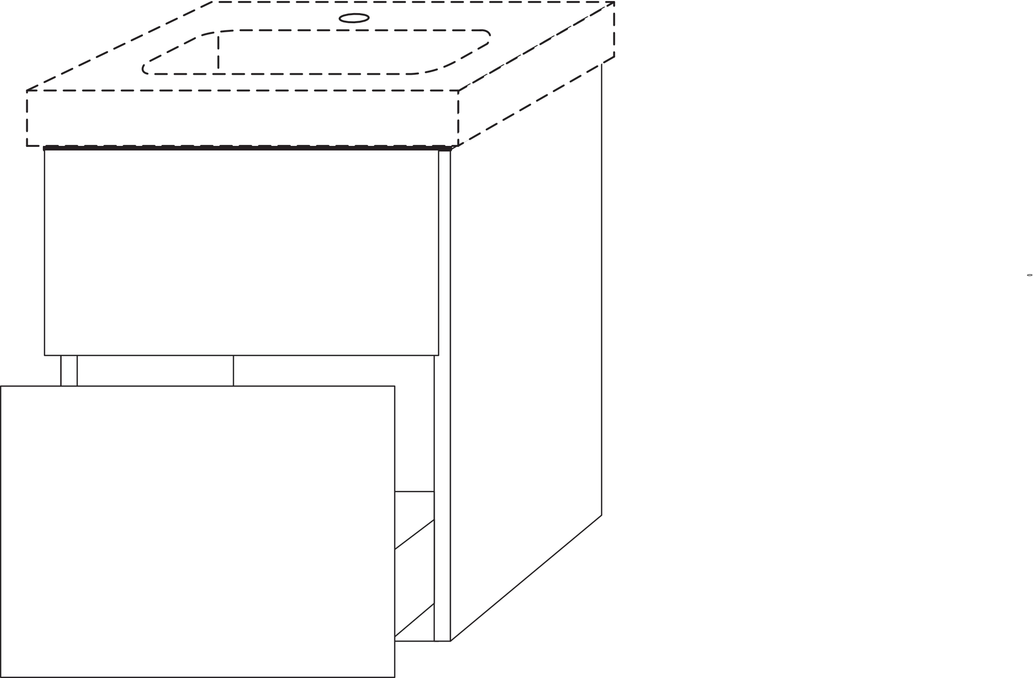 Sanipa Waschtischunterschrank „3way“ passend zu Keramik-Waschtische Subway 2.0 von Villeroy & Boch 450 × 593 × 387 mm in Anthrazit (matt), Becken mittig Sanipa Waschtischunterschrank „3way“ passend zu Keramik-Waschtische Subway 2.0 von Villeroy & Boch 450 × 593 × 387 mm in Anthrazit (matt), Becken mittig