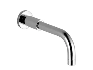 Dornbracht TARA Wannenauslauf Wandmontage Chrom Ausladung 200mm Dornbracht TARA Wannenauslauf Wandmontage Chrom Ausladung 200mm