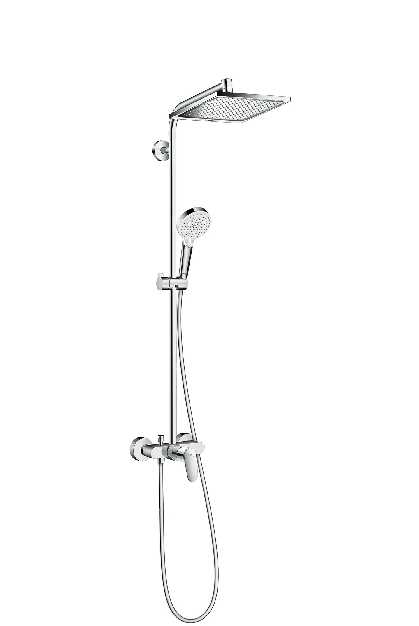 Showerpipe Crometta E 240 Einhebelmischer chrom