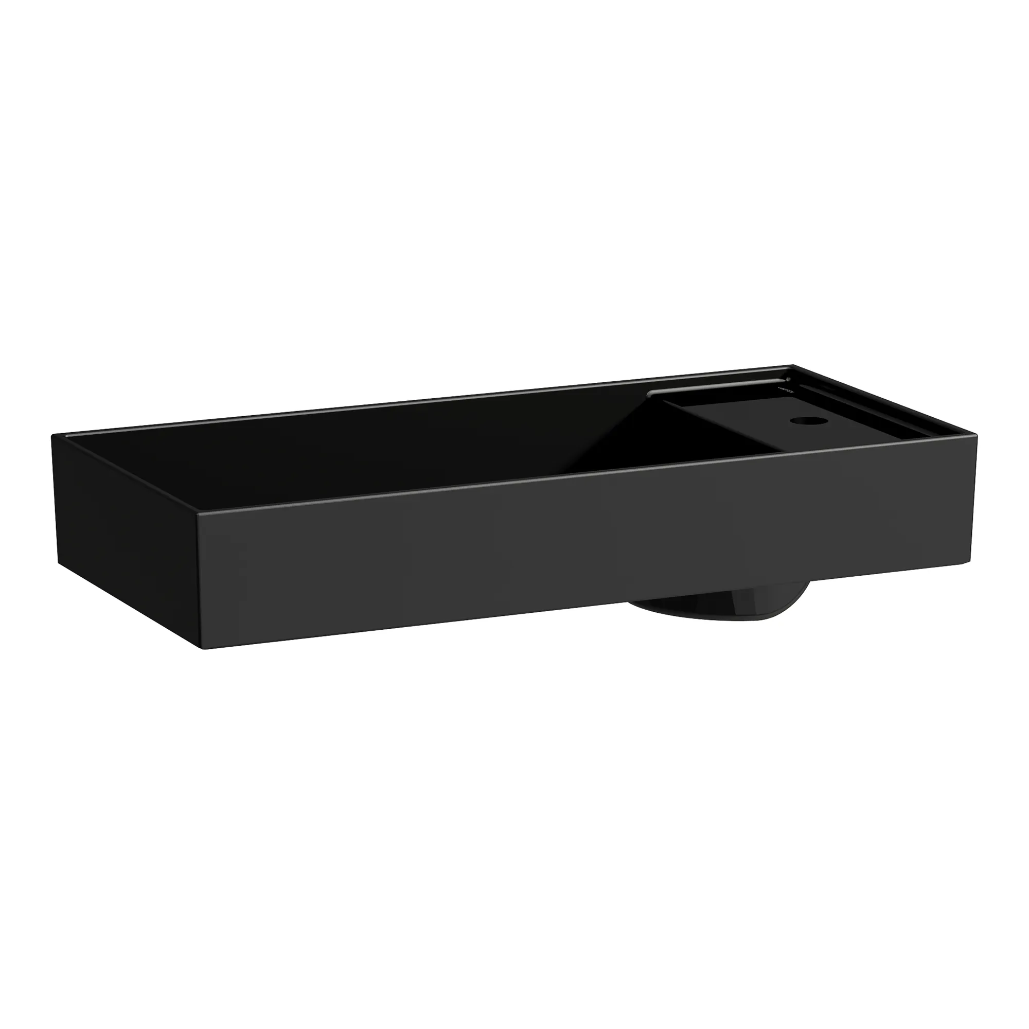 Waschtisch-Schale Kartell • 350x750x150 1 Hahnloch ohne Überlauf mit Armaturenbank rechts weiß Waschtisch-Schale Kartell • 350x750x150 1 Hahnloch ohne Überlauf mit Armaturenbank rechts weiß