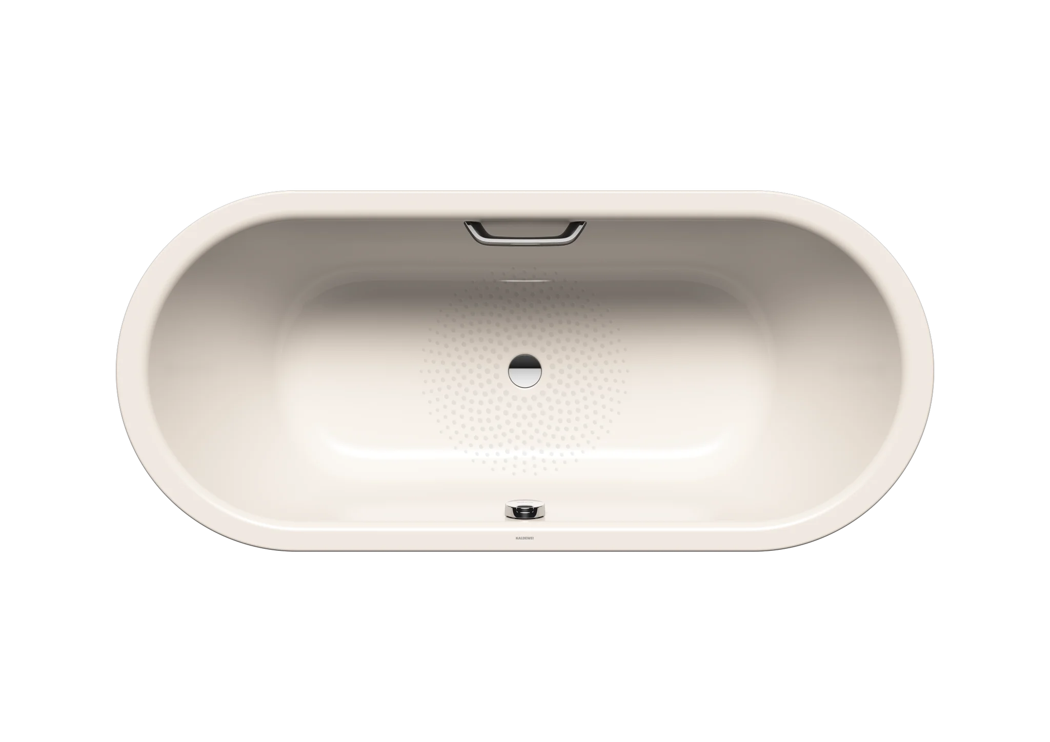Kaldewei CLASSIC DUO OVAL Badewanne, 1600x700 mm, pergamon, Perl-Effekt, mit Griffloch, Antislip Kaldewei CLASSIC DUO OVAL Badewanne, 1600x700 mm, pergamon, Perl-Effekt, mit Griffloch, Antislip
