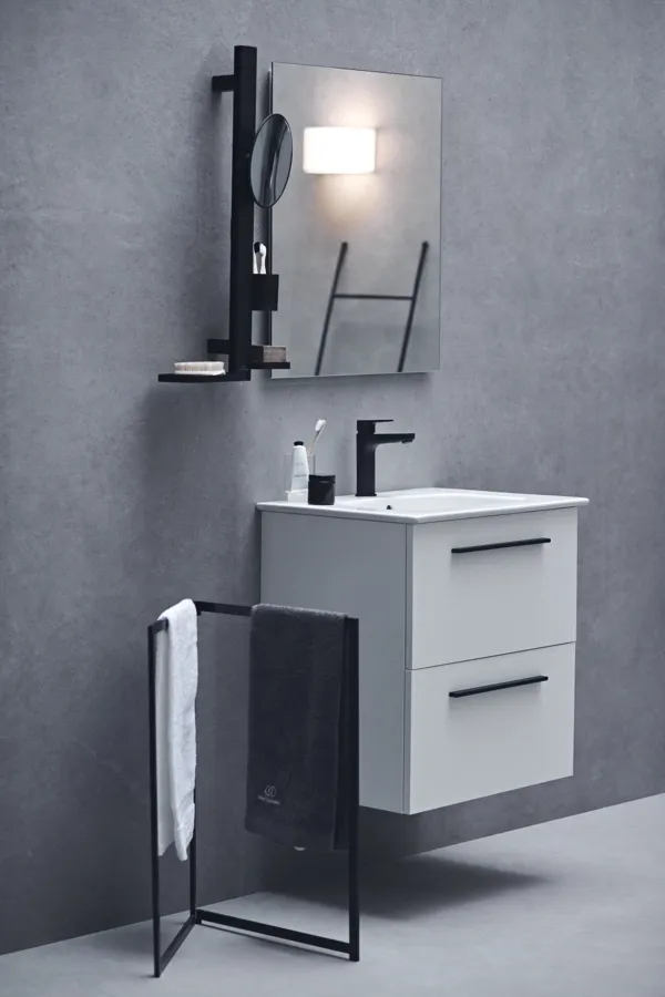 Waschbecken „i.life A“ 64 × 46 × 15,5 cm, Hahnlochposition mittig Waschbecken „i.life A“ 64 × 46 × 15,5 cm, Hahnlochposition mittig