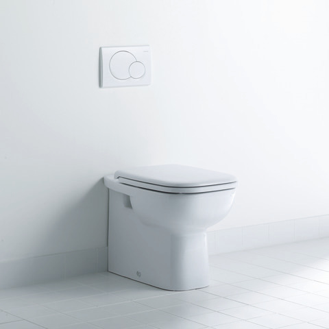 WC-Sitz D-Code mit SoftClose Scharniere Kunststoff, weiß