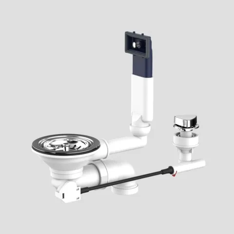 Körbchen-Ablaufgarnitur G3 1/2 mit Überlauf Körbchen-Ablaufgarnitur G3 1/2 mit Überlauf
