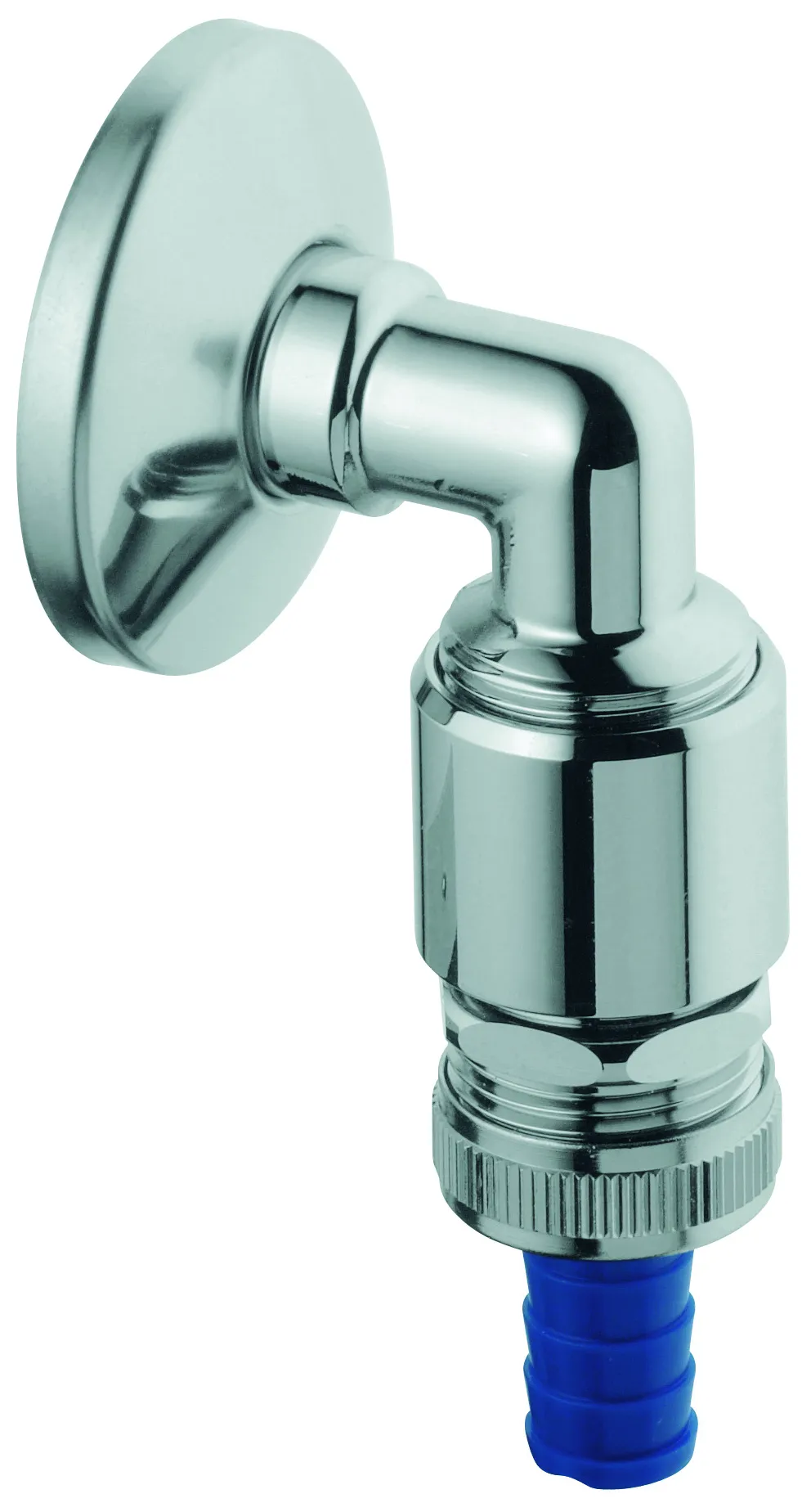 Original WAS Schlauchanschlussbogen 41126, DN 15, Wandmontage, Rohrbelüfter Bauform HB, eigensicher, chrom Original WAS Schlauchanschlussbogen 41126, DN 15, Wandmontage, Rohrbelüfter Bauform HB, eigensicher, chrom