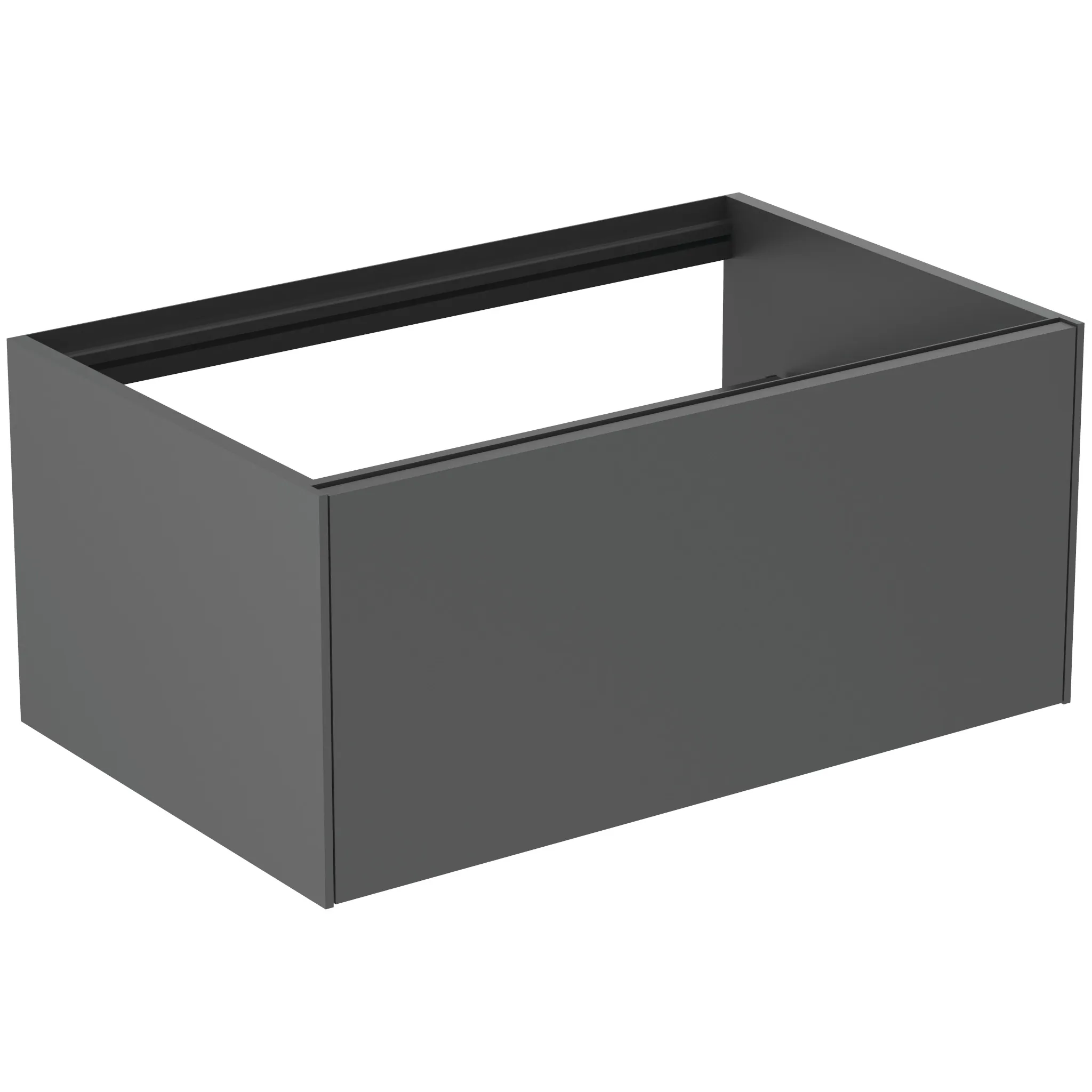 Ideal Standard Waschtischunterschrank „Conca“ 80 × 36 × 50,5 cm Anthrazit matt lackiert Ideal Standard Waschtischunterschrank „Conca“ 80 × 36 × 50,5 cm Anthrazit matt lackiert