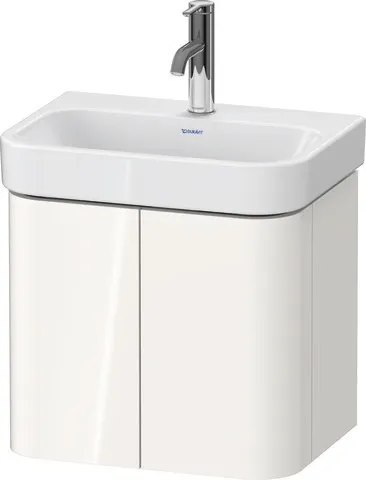 Duravit Waschtischunterschrank wandhängend „Happy D.2 Plus“ 47,5 × 41,5 × 35 cm in Weiß Hochglanz