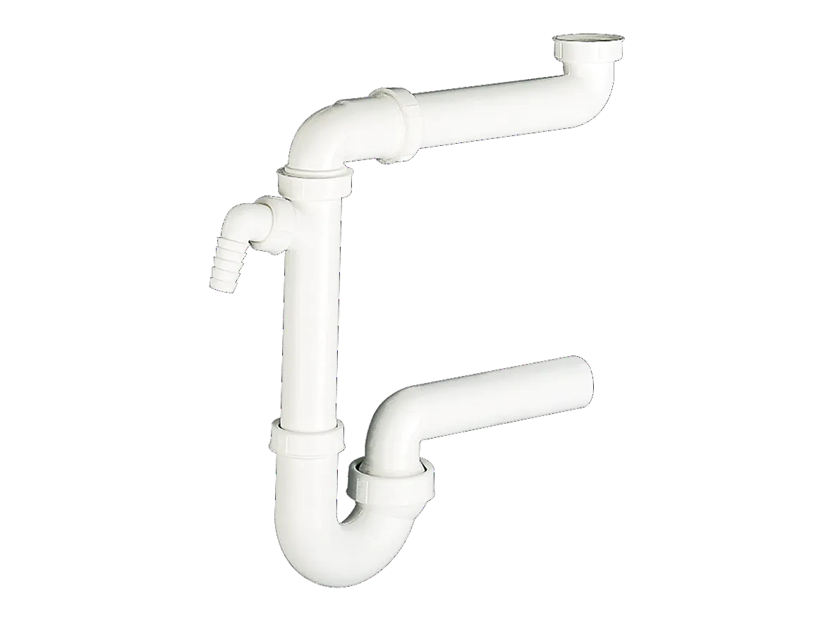 Raumspar-Siphon 121, 1 1/2″ x DN 40