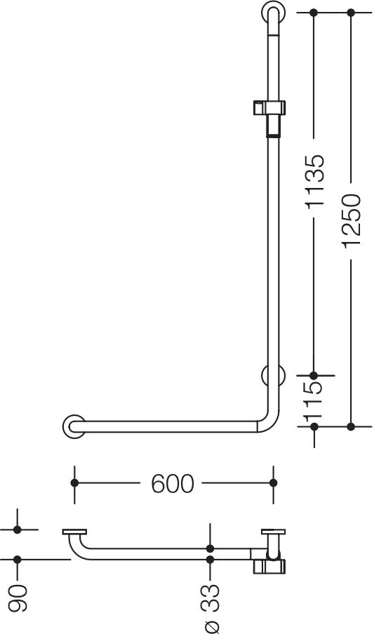 HEWI Haltegriff „Serie 805“