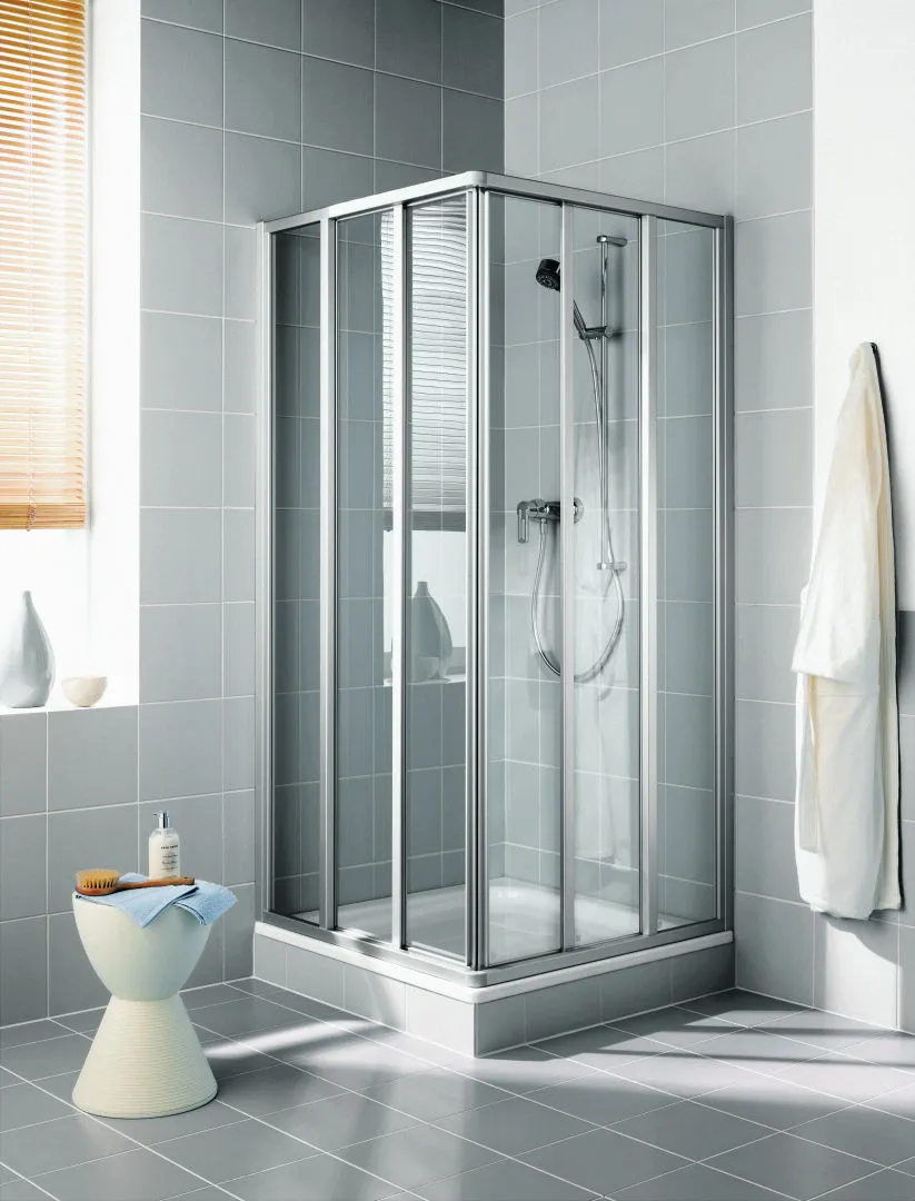 Kermi Duschdesign IBIZA 2000 Eckeinstieg 3-teilig (Gleittüren) - Halbteil