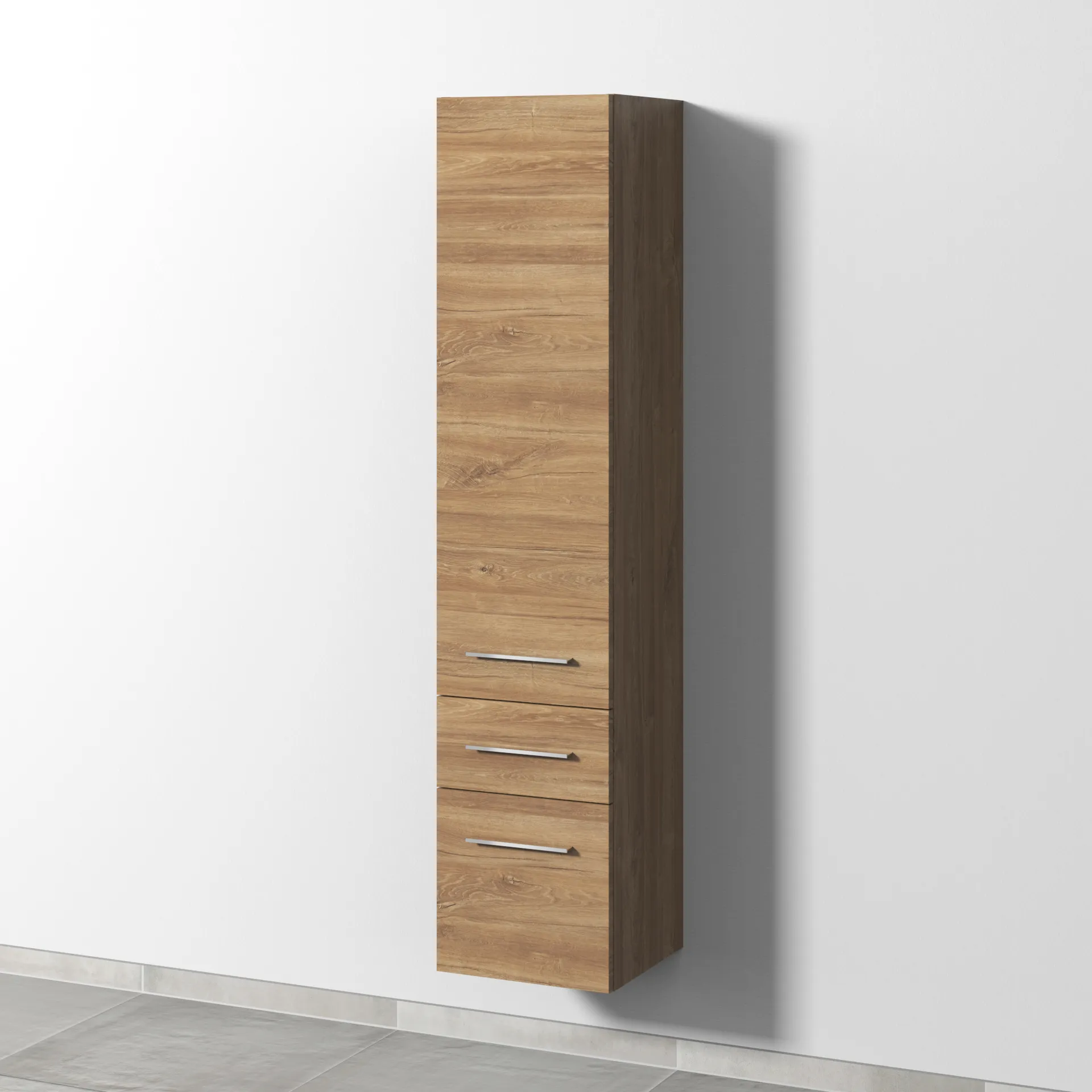 Sanipa Hochschrank „2morrow“ 350 × 1615 × 350 mm in Eiche Kansas