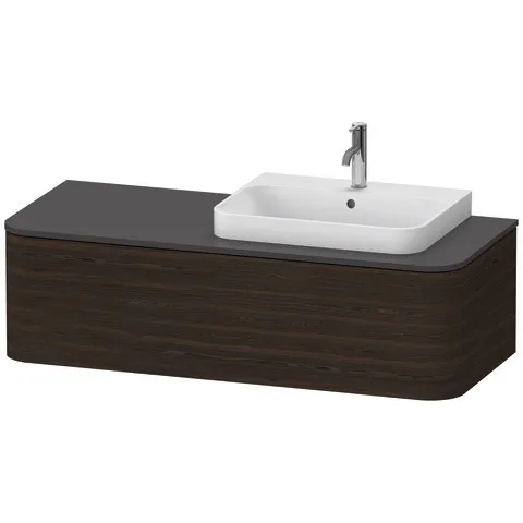 Duravit Waschtischunterschrank wandhängend „Happy D.2 Plus“ Nussbaum gebürstet Duravit Waschtischunterschrank wandhängend „Happy D.2 Plus“ Nussbaum gebürstet