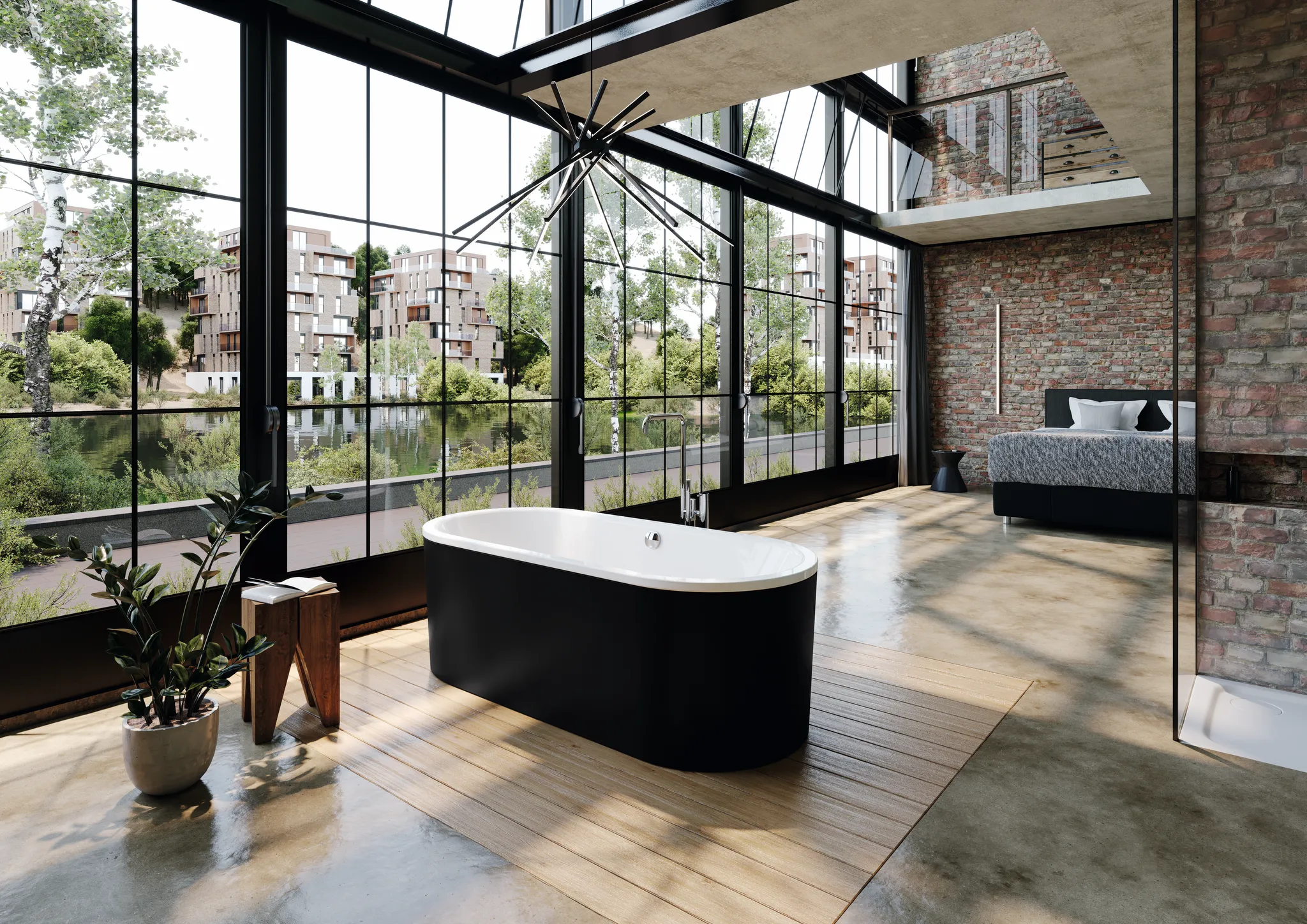 Kaldewei Badewanne „Classic Duo Oval“ freistehend oval 180 × 80 cm in schwarz matt Kaldewei Badewanne „Classic Duo Oval“ freistehend oval 180 × 80 cm in schwarz matt