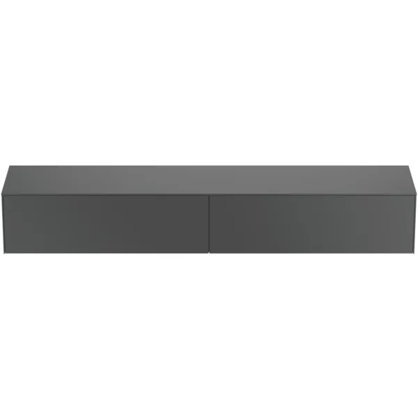 Ideal Standard Waschtischunterschrank Conca, 2 Auszüge, Anthrazit Ideal Standard Waschtischunterschrank Conca, 2 Auszüge, Anthrazit