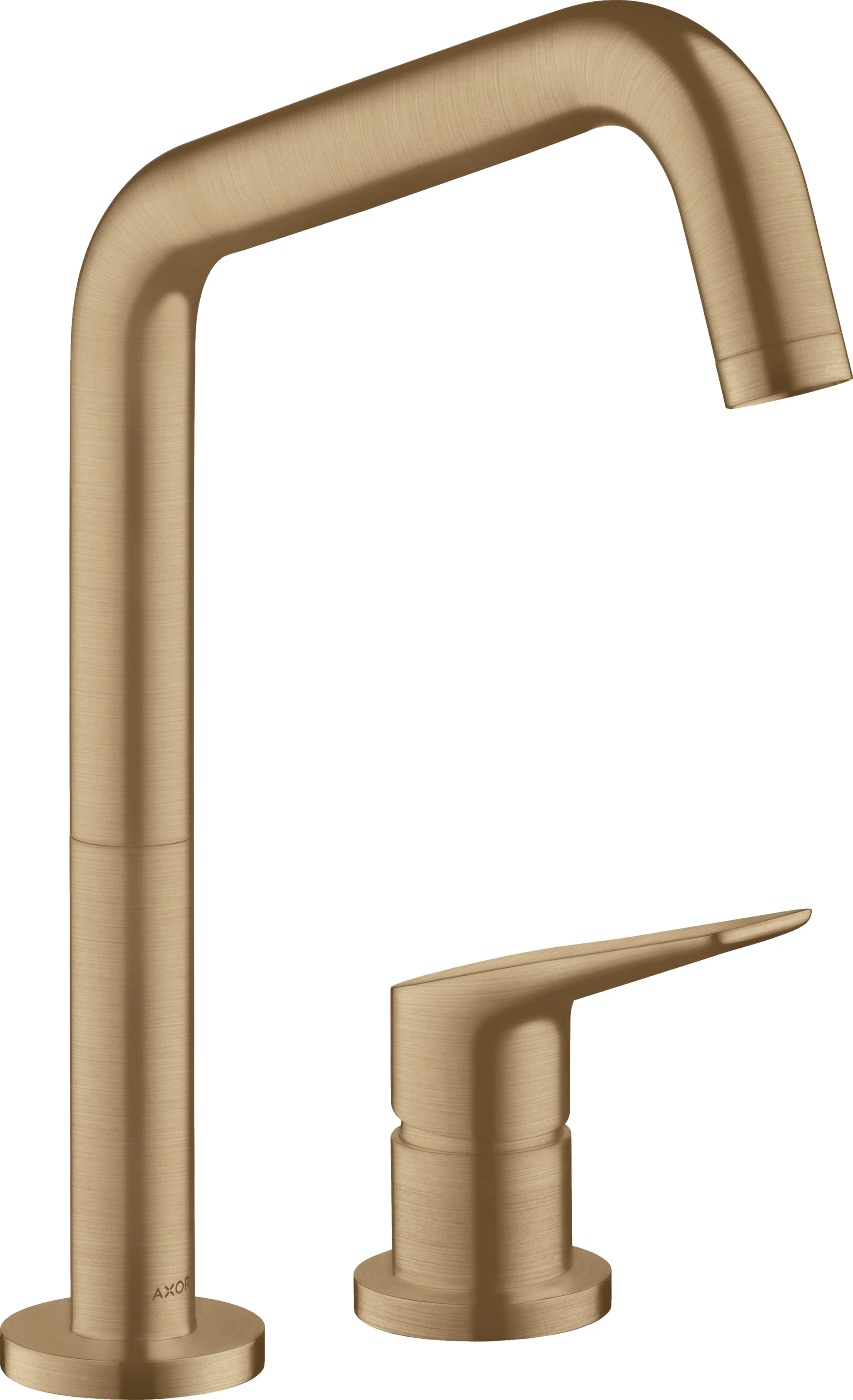 Hansgrohe AXOR Citterio M 2-Loch Einhebel-Küchenmischer BBR mit Schwenkauslauf, Brushed Bronze, ComfortZone 240, einstellbarer Schwenkbereich 110°, 150° oder 360°, Normalstrahl, Quick-Connect Schlauch, max. Durchflussmenge 11 l/min bei 3 bar, Keramikmisc Hansgrohe AXOR Citterio M 2-Loch Einhebel-Küchenmischer BBR mit Schwenkauslauf, Brushed Bronze, ComfortZone 240, einstellbarer Schwenkbereich 110°, 150° oder 360°, Normalstrahl, Quick-Connect Schlauch, max. Durchflussmenge 11 l/min bei 3 bar, Keramikmisc
